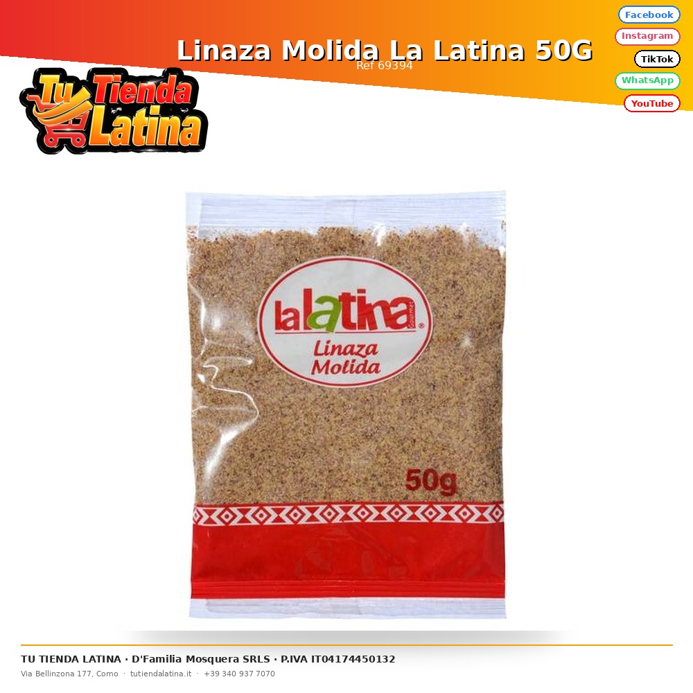 Linaza Molida La Latina 50g