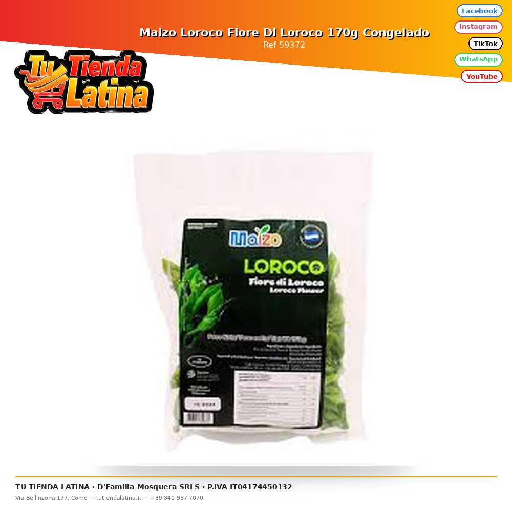 Maizo Loroco Fiore Di Loroco 170g Congelado