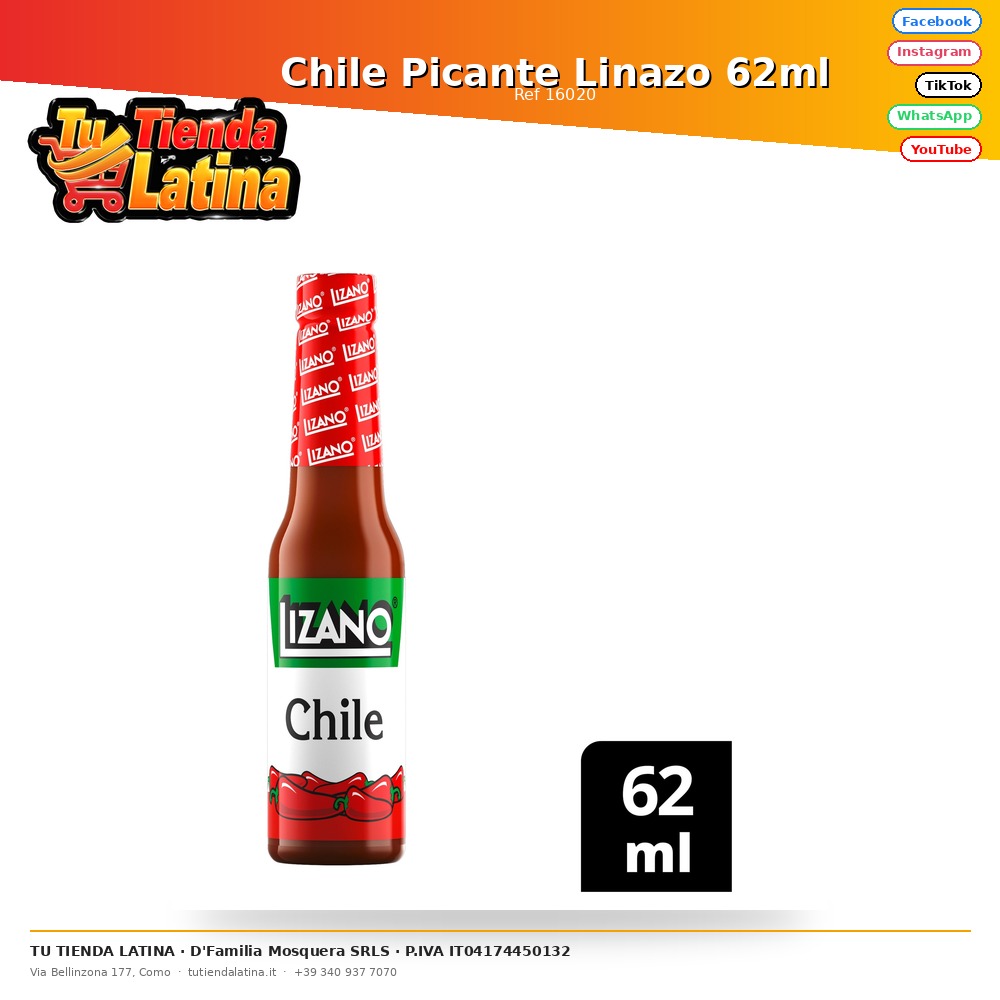 Chile Picante Linazo 62ml