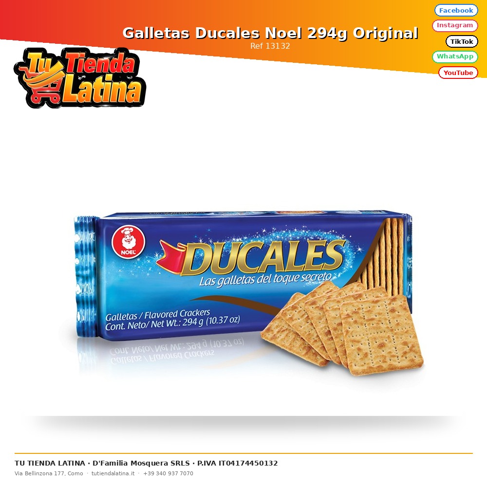 Galletas Ducales Noel 294g Original