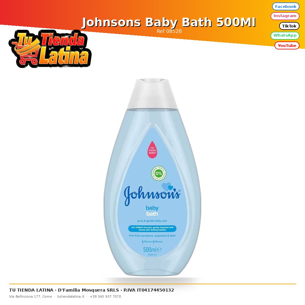 Johnsons Baby Bath 500Ml