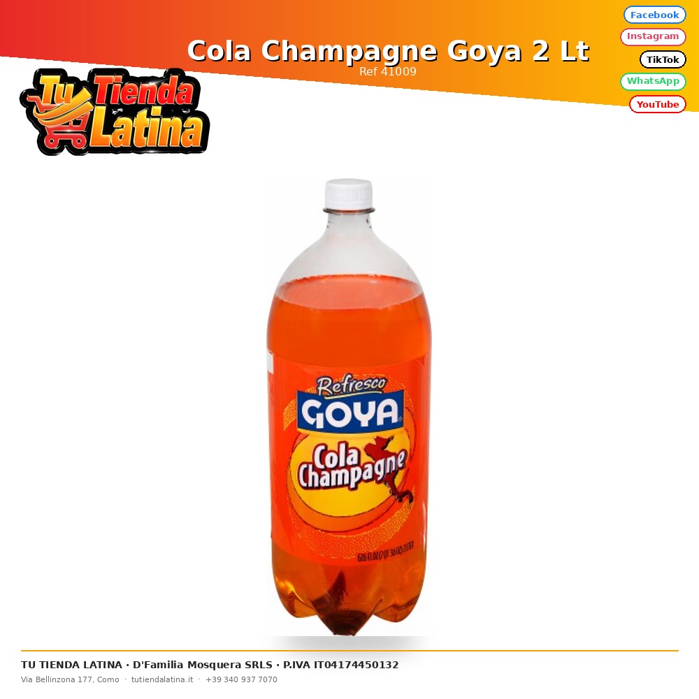 Cola Champagne Goya 2 Lt