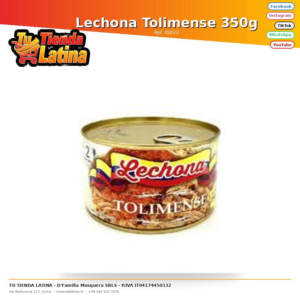 Lechona Tolimense 350g