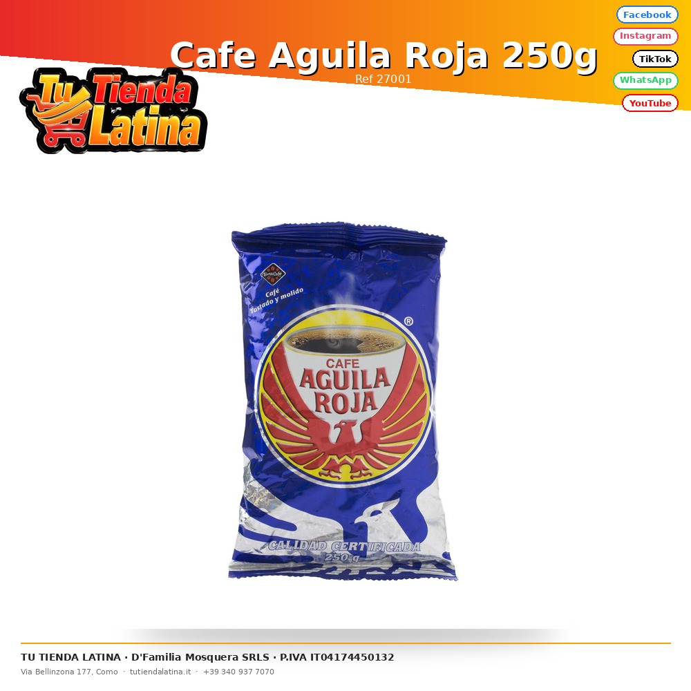 Cafe Aguila Roja 250g
