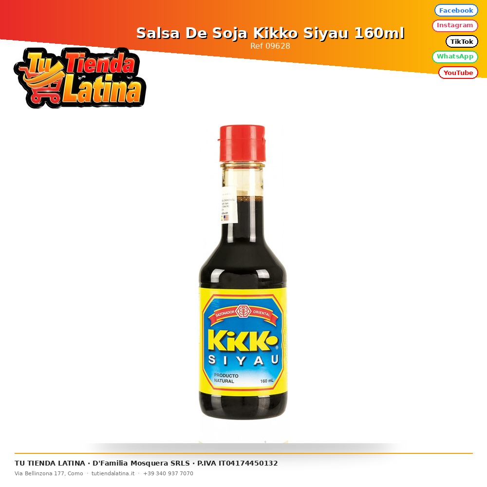 Salsa De Soja Kikko Siyau 160ml