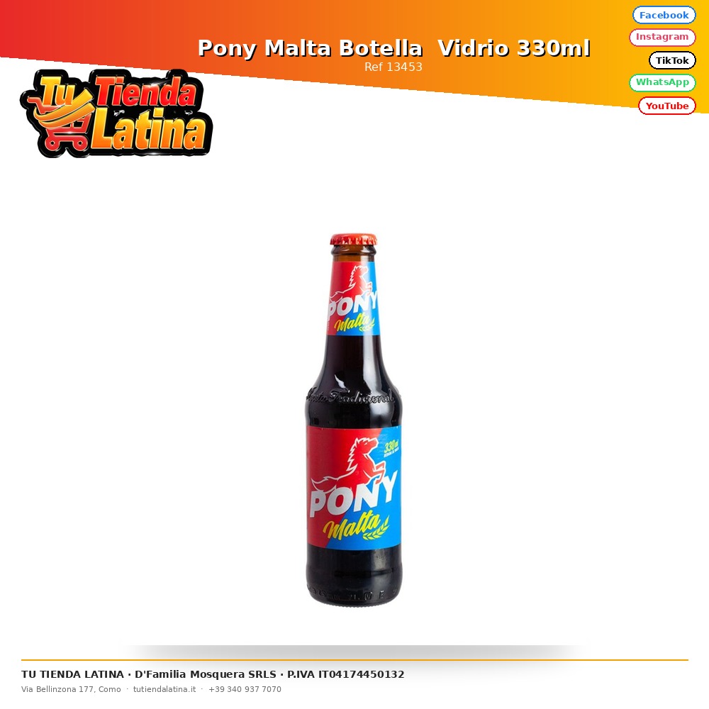Pony Malta Botella  Vidrio 330ml