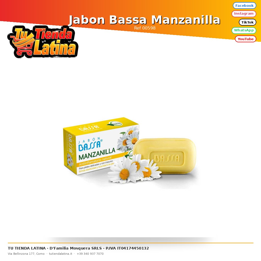 Jabon Bassa Manzanilla