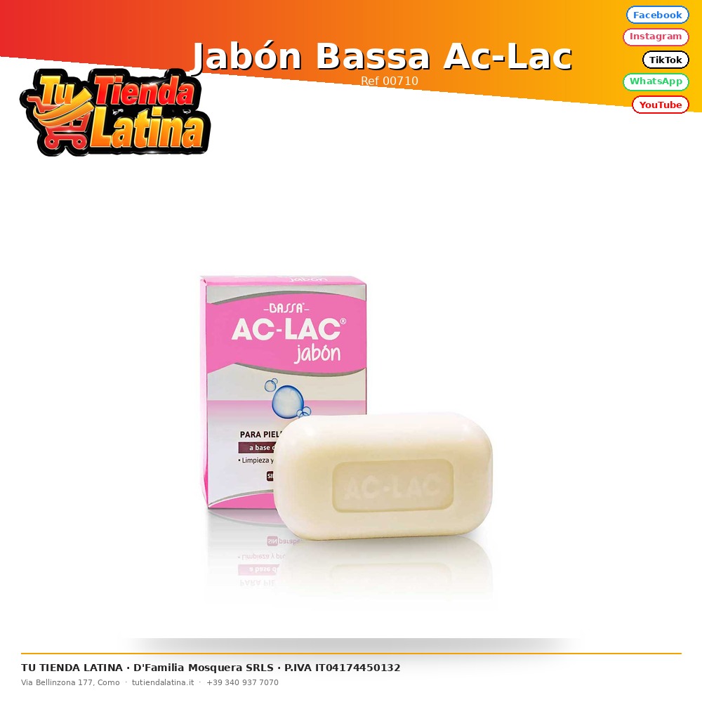 Jabón Bassa Ac-Lac 