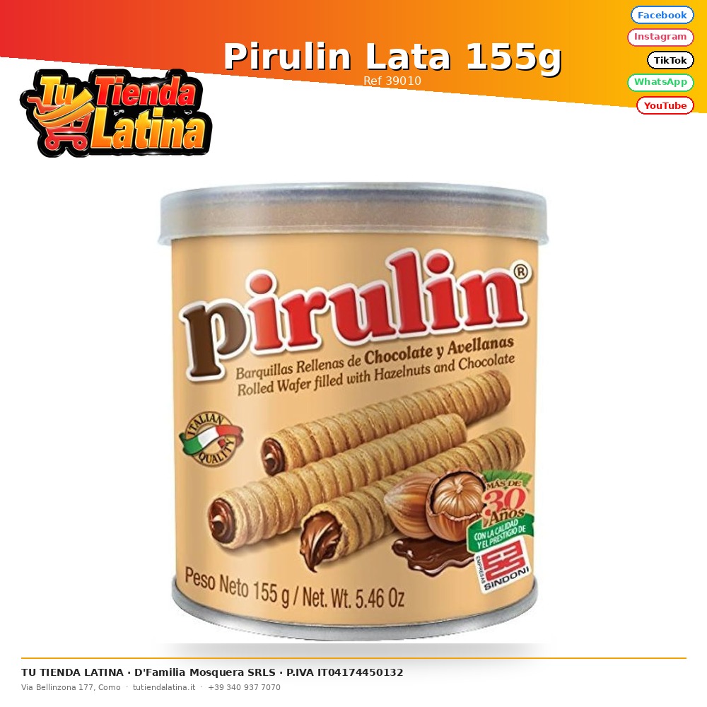 Pirulin Lata 155g
