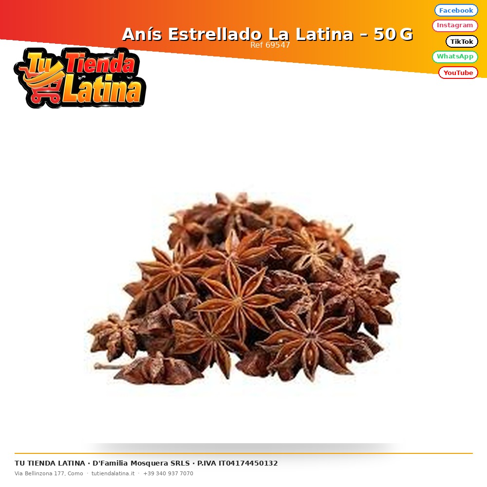 Anís Estrellado La Latina – 50 G 