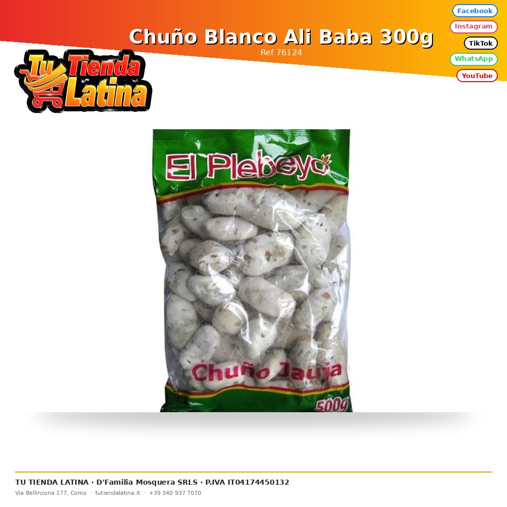Chuño Blanco Ali Baba 300g