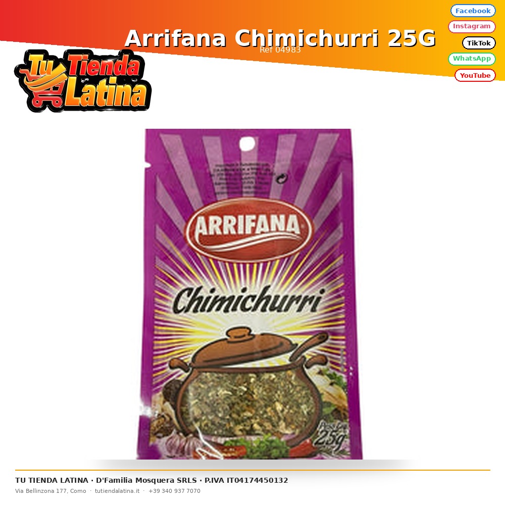 Arrifana Chimichurri 25G