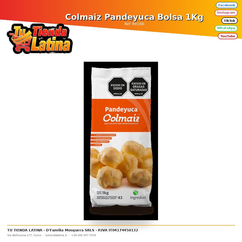Colmaiz Pandeyuca Bolsa 1Kg