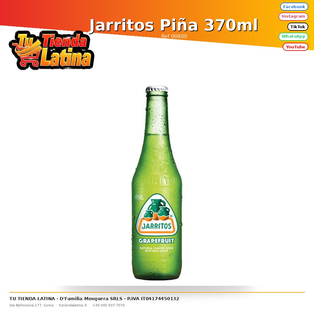 Jarritos Piña 370ml