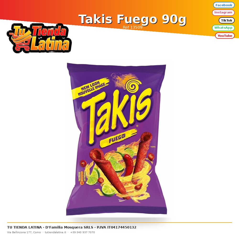 Takis Fuego 90g