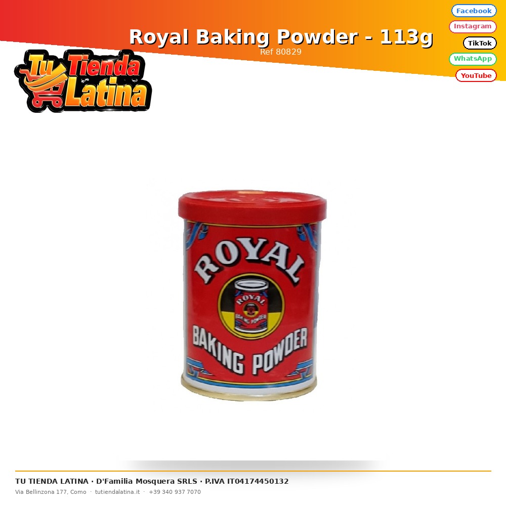 Royal Baking Powder - 113g