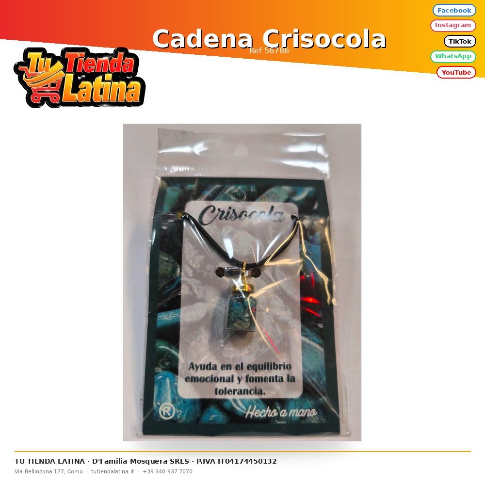 Cadena Crisocola