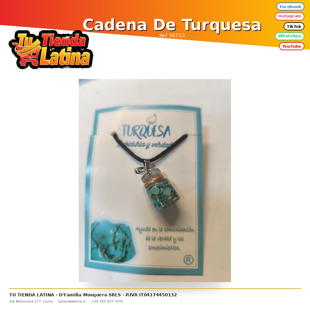 Cadena De Turquesa