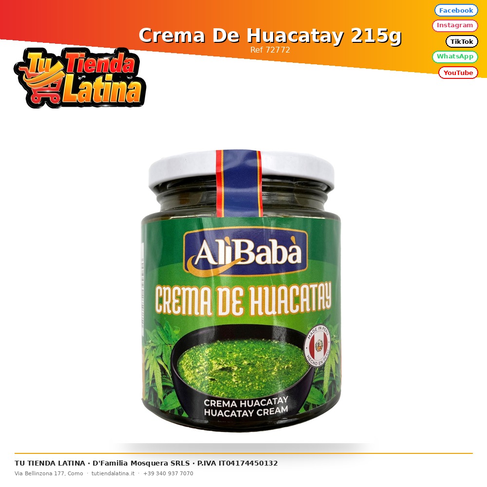 Crema De Huacatay 215g