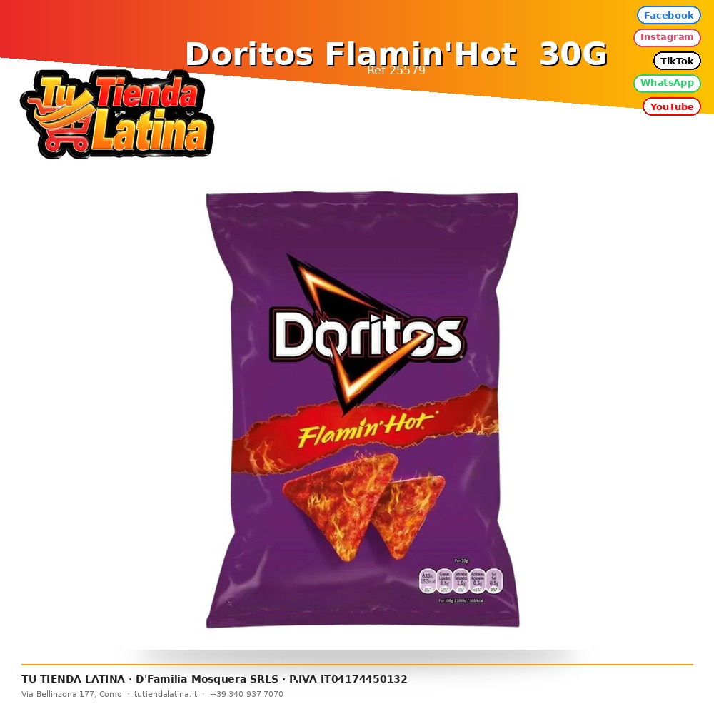 Doritos Flamin'Hot  30G