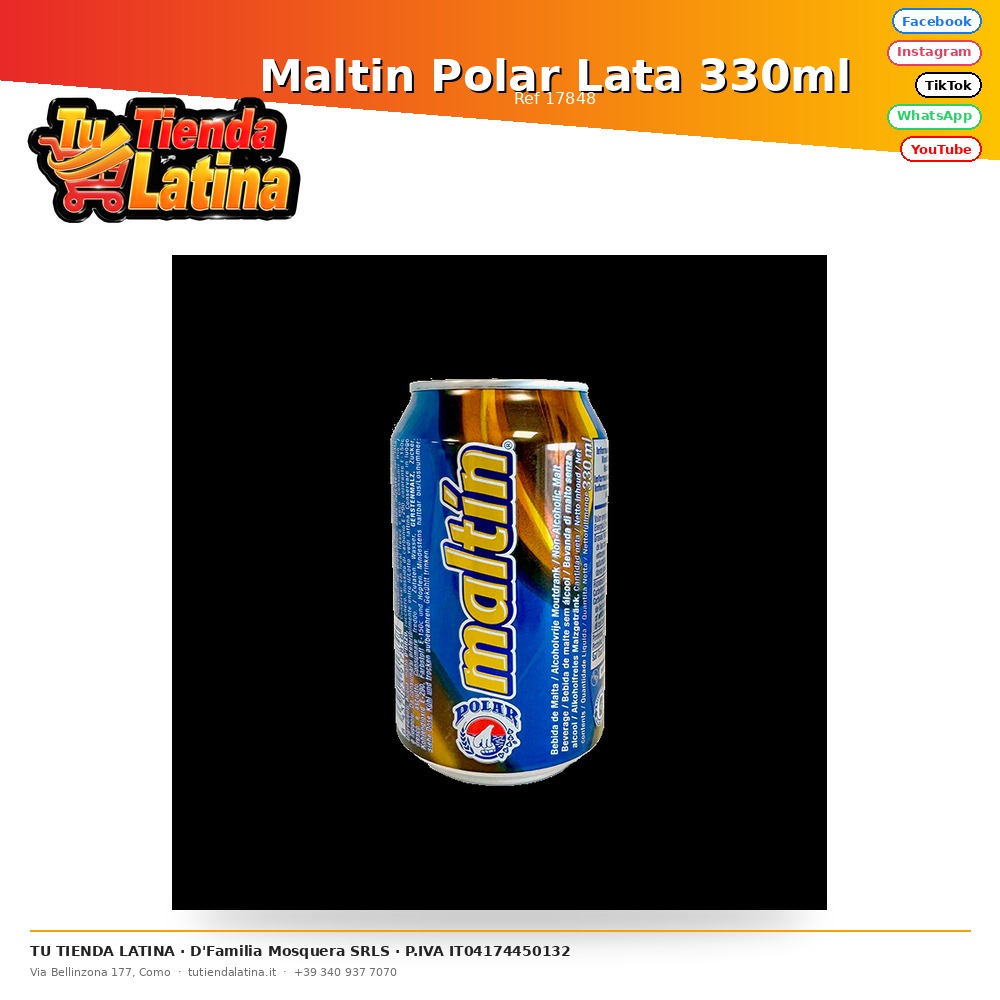Maltin Polar Lata 330ml