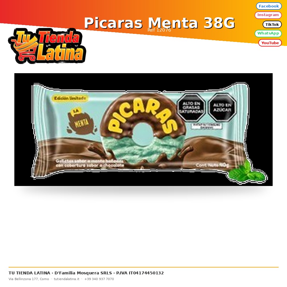 Picaras Menta 38G