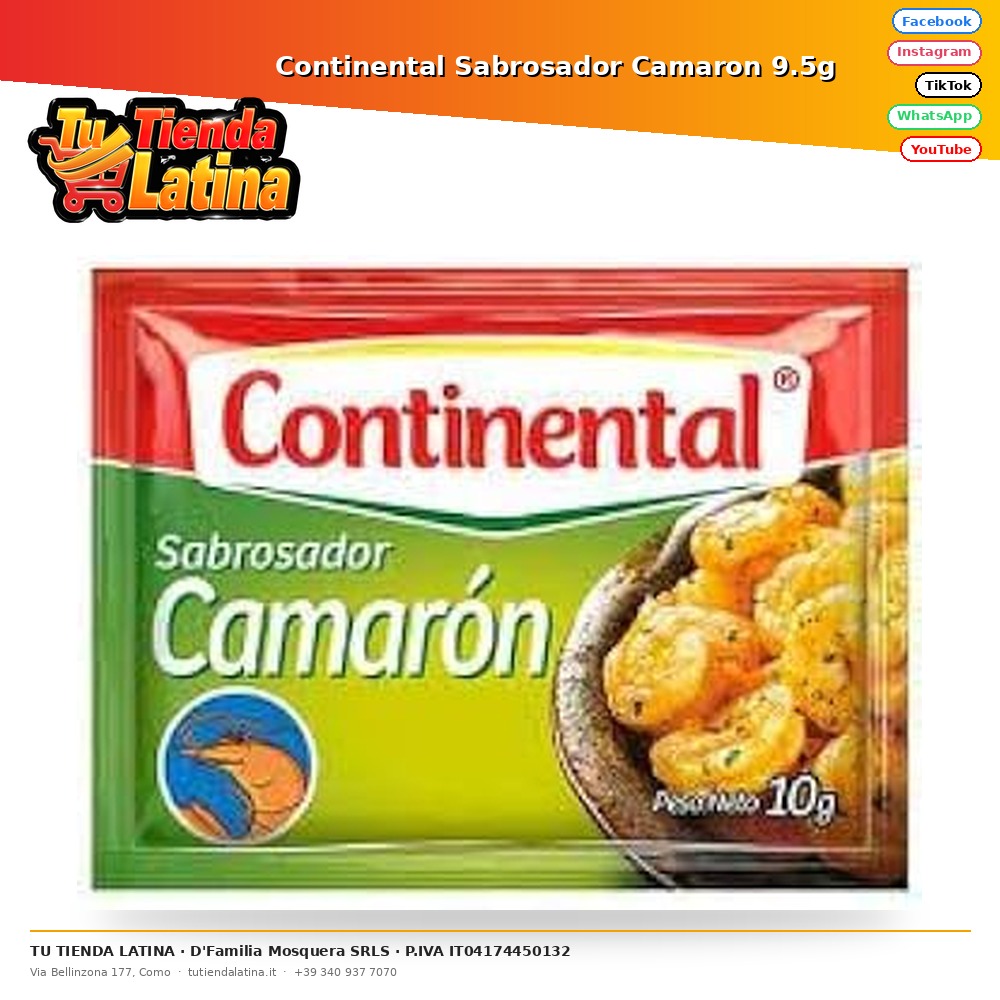 Continental Sabrosador Camaron 9.5g