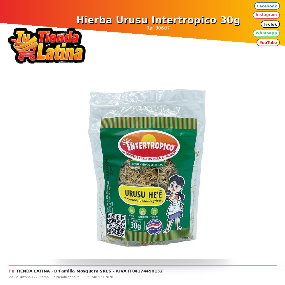 Hierba Urusu Intertropico 30g