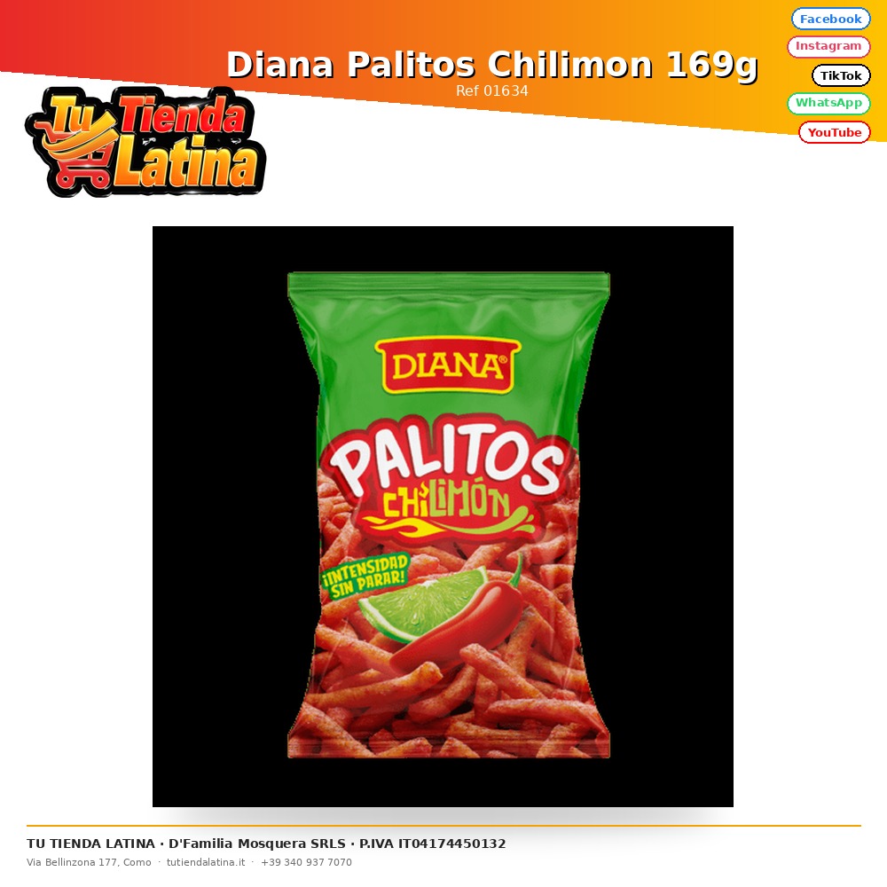 Diana Palitos Chilimon 169g