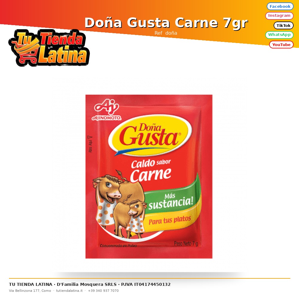 Doña Gusta Carne 7gr
