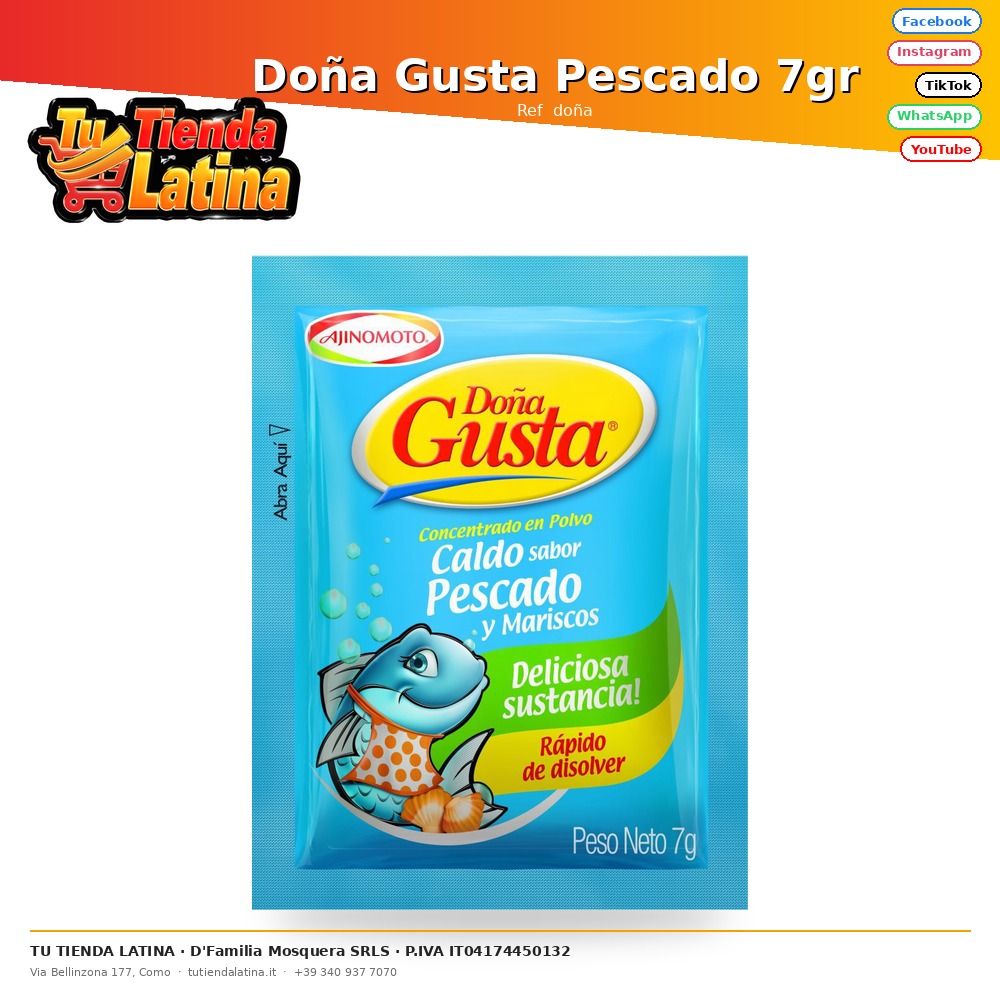 Doña Gusta Pescado 7gr