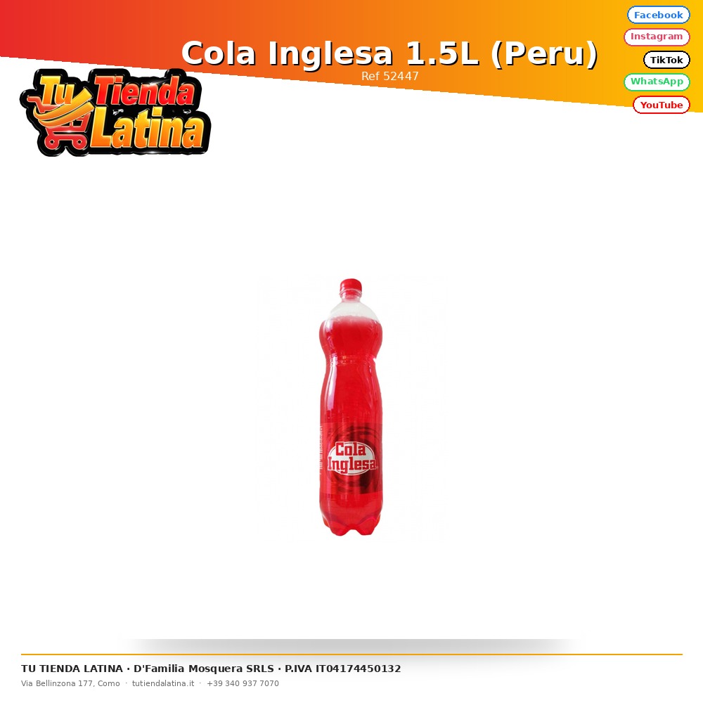 Cola Inglesa 1.5L (Peru)