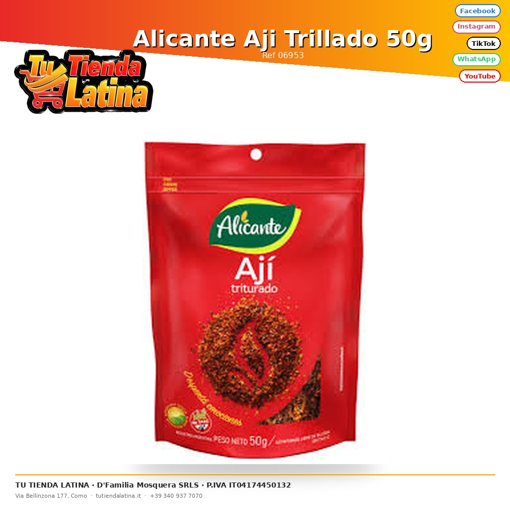 Alicante Aji Trillado 50g