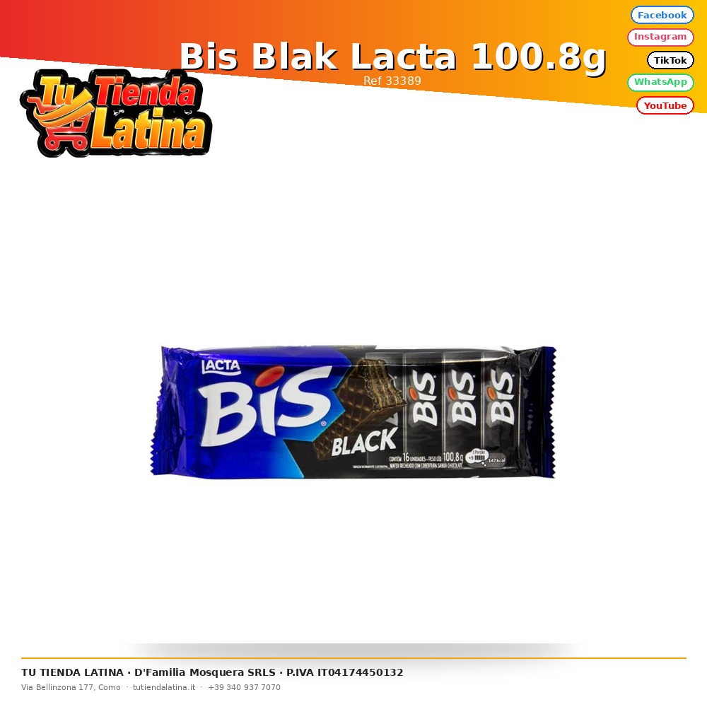Bis Blak Lacta 100.8g
