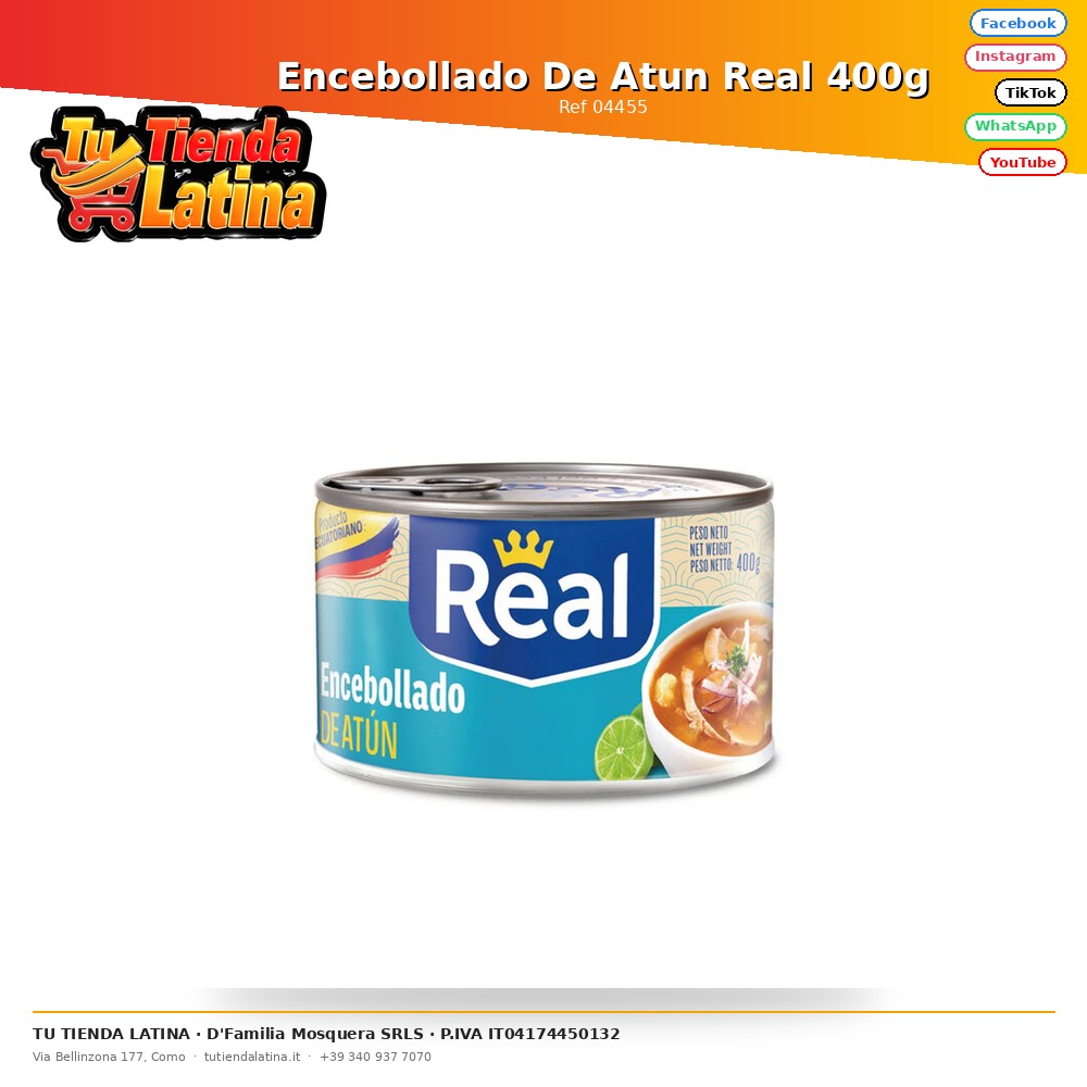 Encebollado De Atun Real 400g