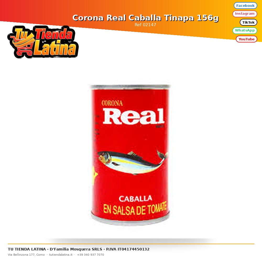 Corona Real Caballa Tinapa 156g