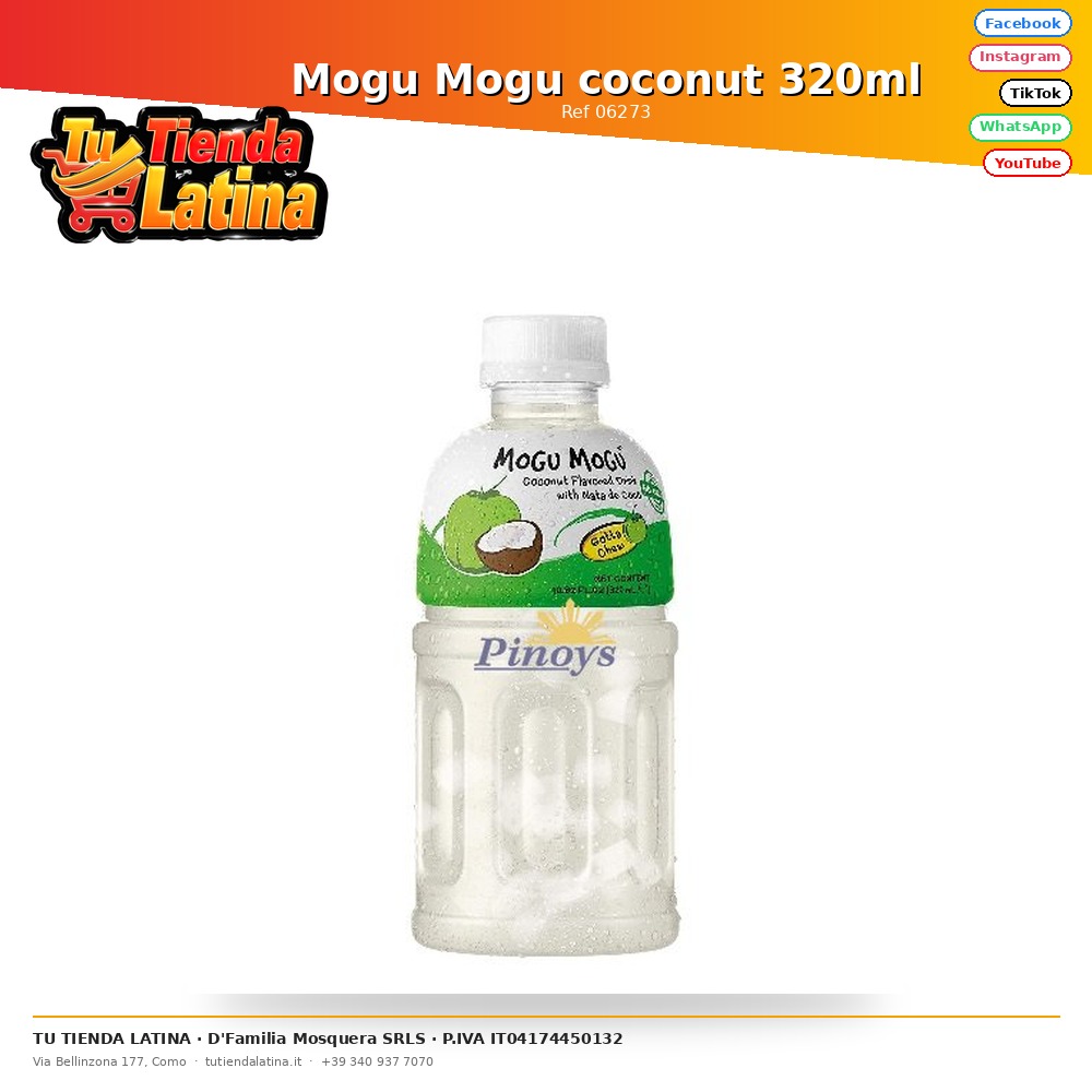 Mogu Mogu coconut 320ml