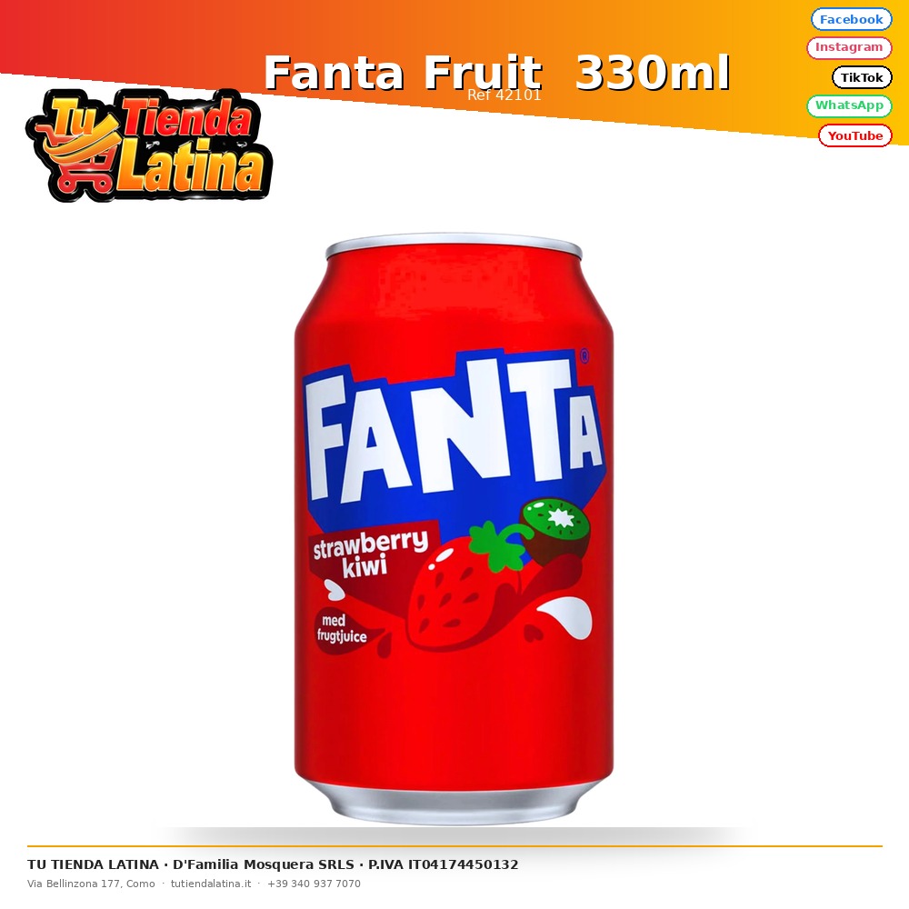 Fanta Fruit  330ml 