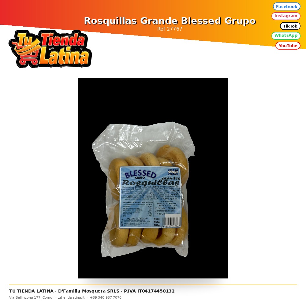 Rosquillas Grande Blessed Grupo