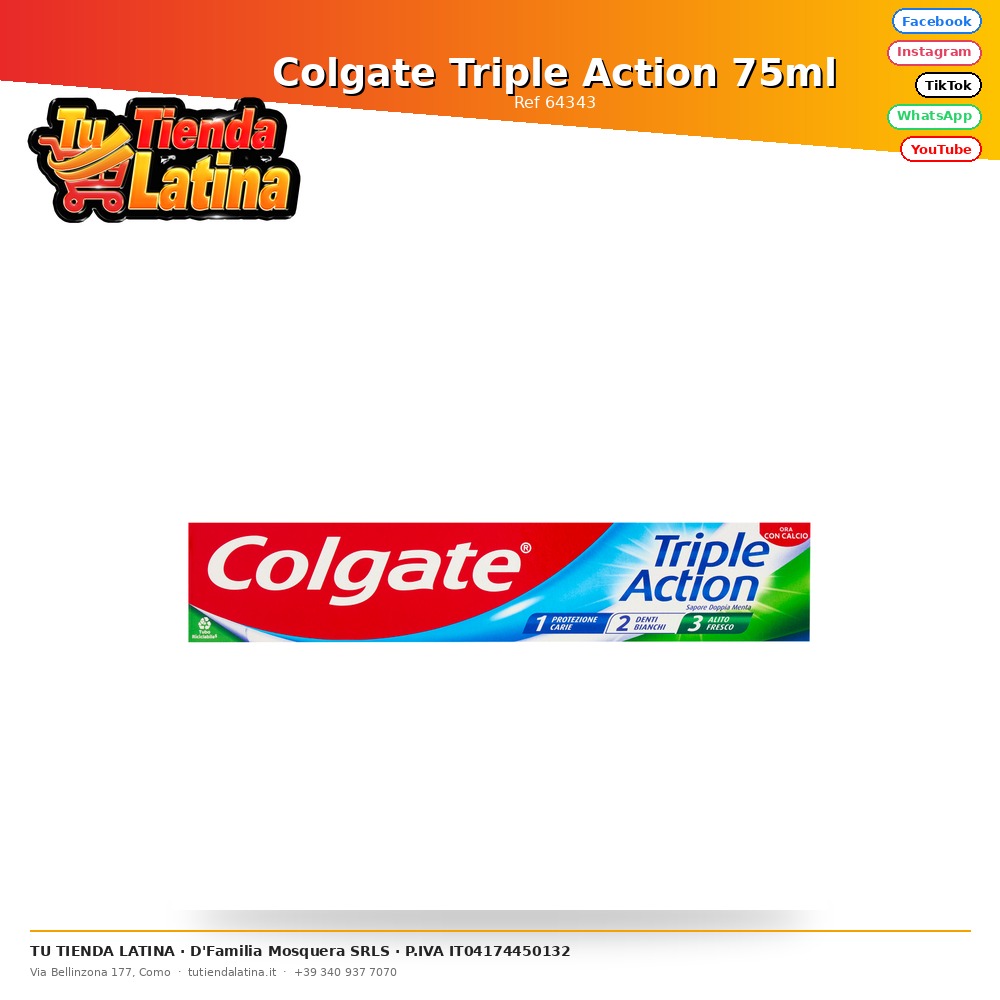 Colgate Triple Action 75ml
