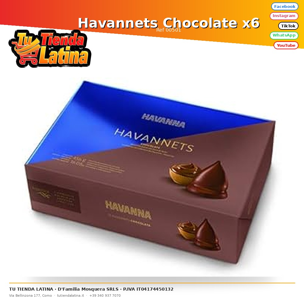 Havannets Chocolate x6
