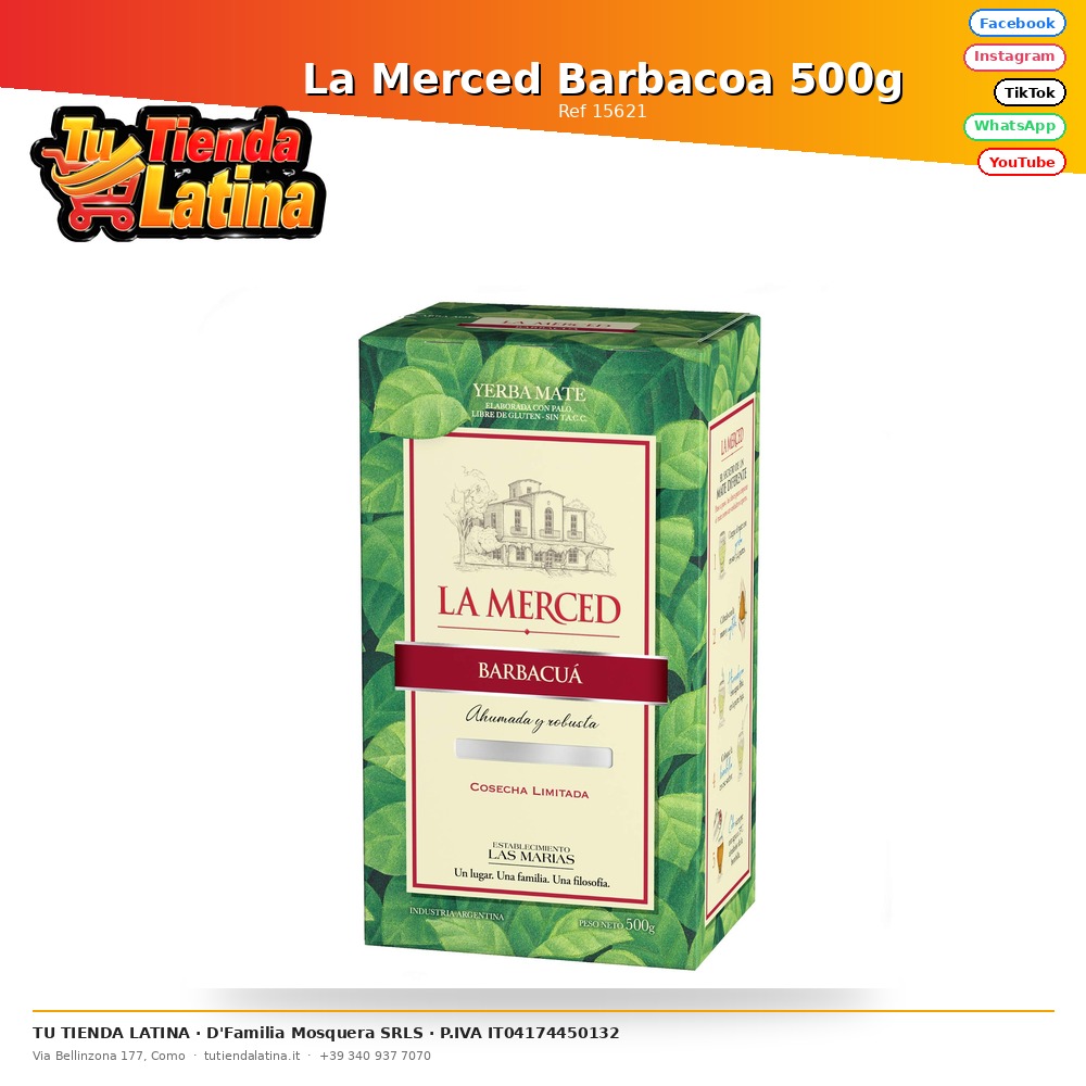 La Merced Barbacoa 500g