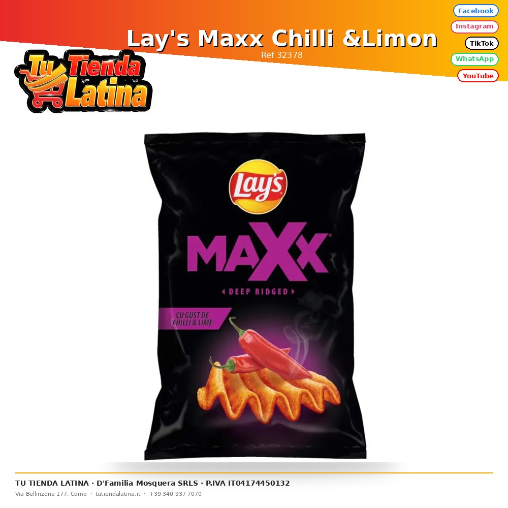 Lay's Maxx Chilli &Limon