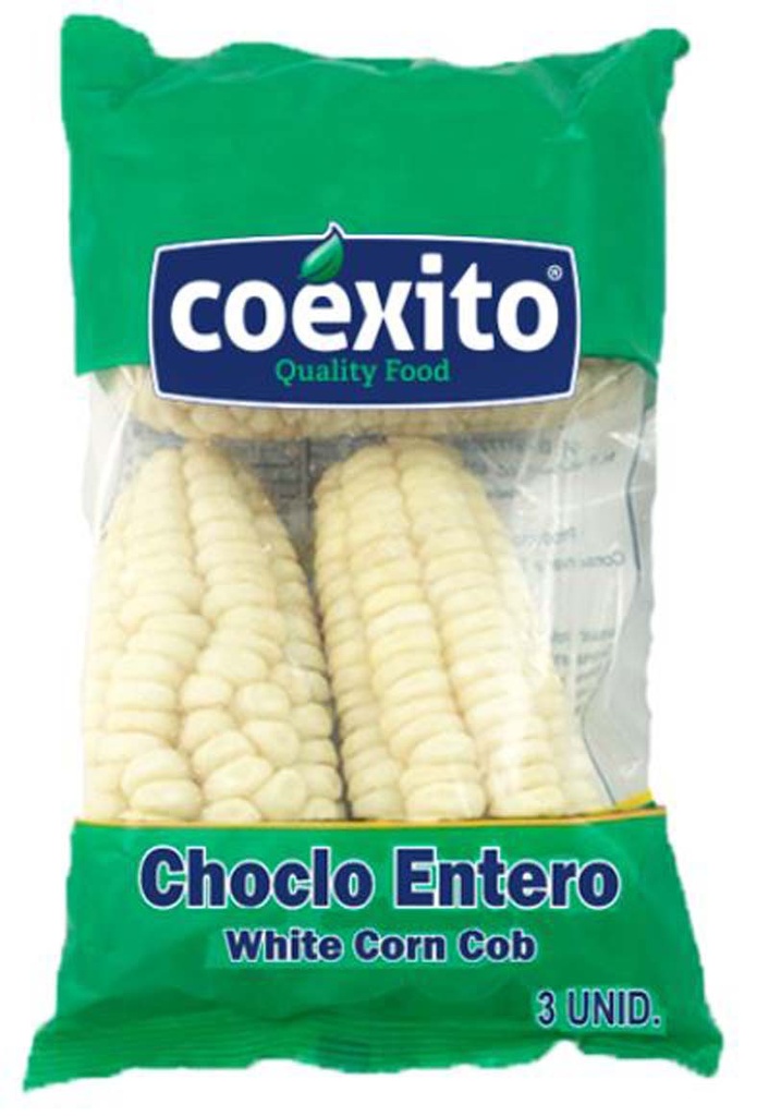 CHOCLO ENTERO CONGELADO 3und COEXITO