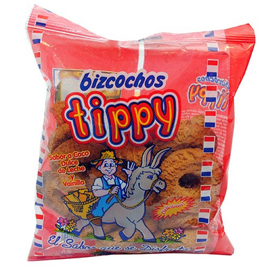 GALLETAS TIPPY PAQUETE 180g D10B C5D