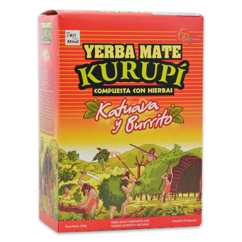 Y-MATE KATUAVA Y BURRITO KURUPI PAQUETE 500g C12U