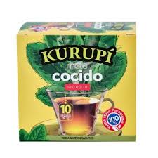 MATE COCIDO CON AZUCAR KURUPI PAQUETE 20S C12U