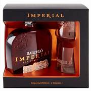 RUM BARCELO IMPERIAL + 2 GLASSES 700ml x6 38%vol.