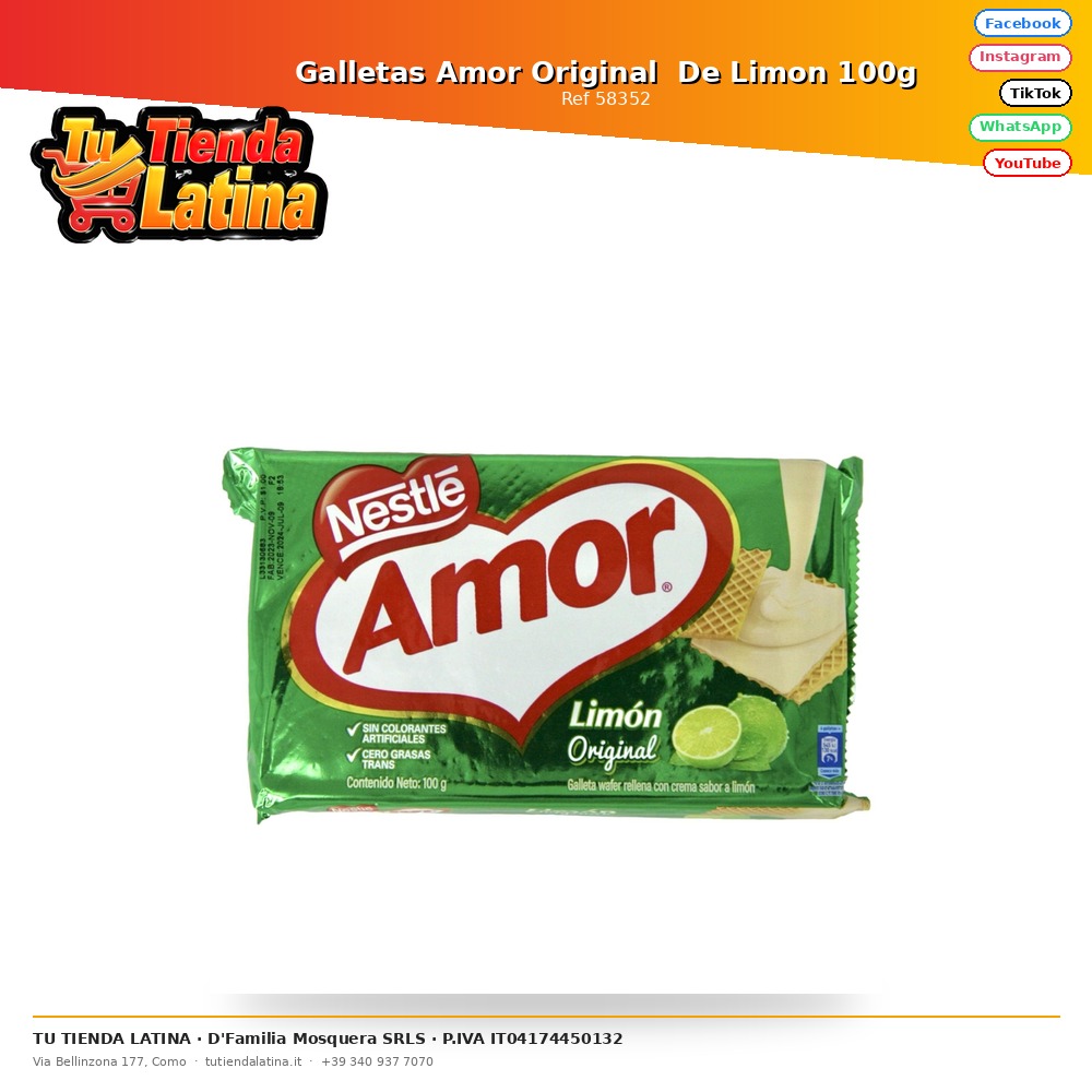 Galletas Amor De Limon